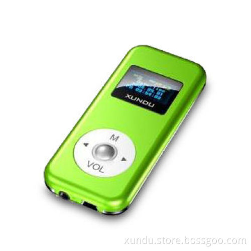 Flash MP3 Player with 128 x 64 OLED Screen and 32MB to 4GB Flash Memory Capacity